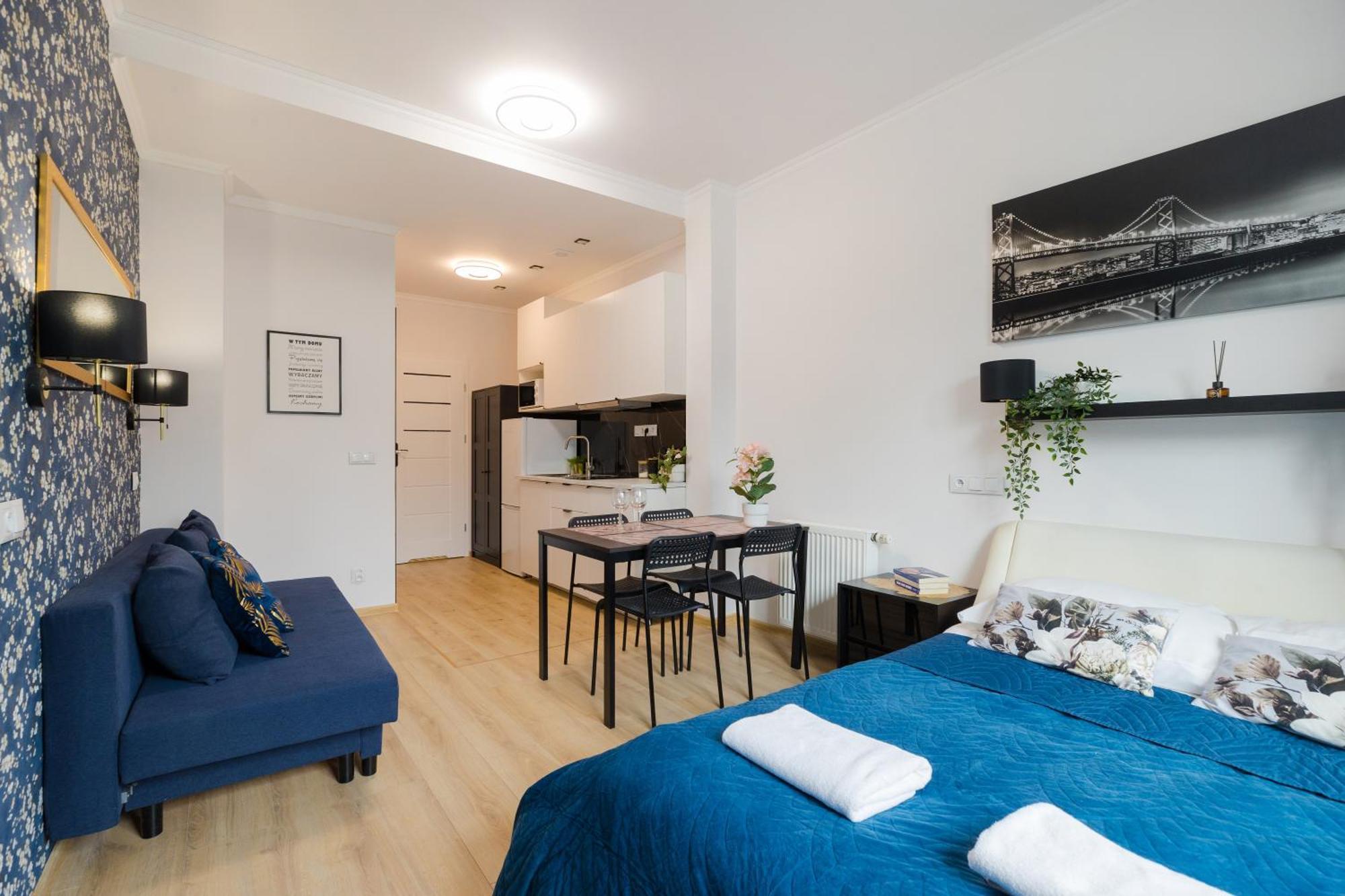 Lägenhet Stadion Narodowy Unit Apartmentmini Super Lokalizacja Przy Metro Ministudio With Private Banthroom Warszawa