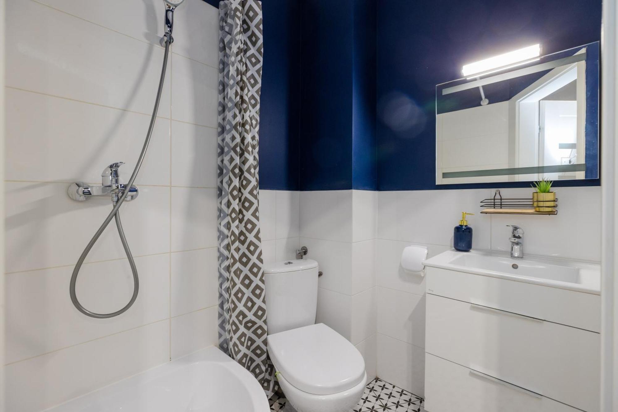 Stadion Narodowy Unit Apartmentmini Super Lokalizacja Przy Metro Ministudio With Private Banthroom